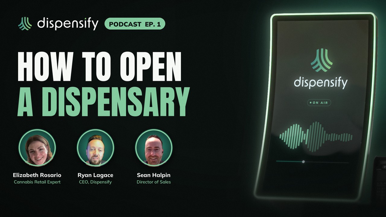 The Dispensify Podcast, Episode 1: How to open a dispensary, with Elizabeth Rosario, Ryan Lagace and Sean Halpin.