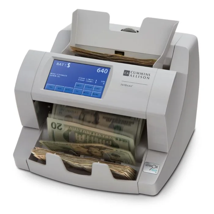 CPI JetScan 4065ES currency counter with one output pocket